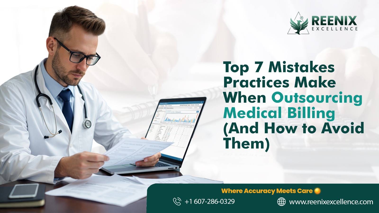 Common outsourcing medical billing mistakes affecting revenue cycle and cash flow in healthcare practices