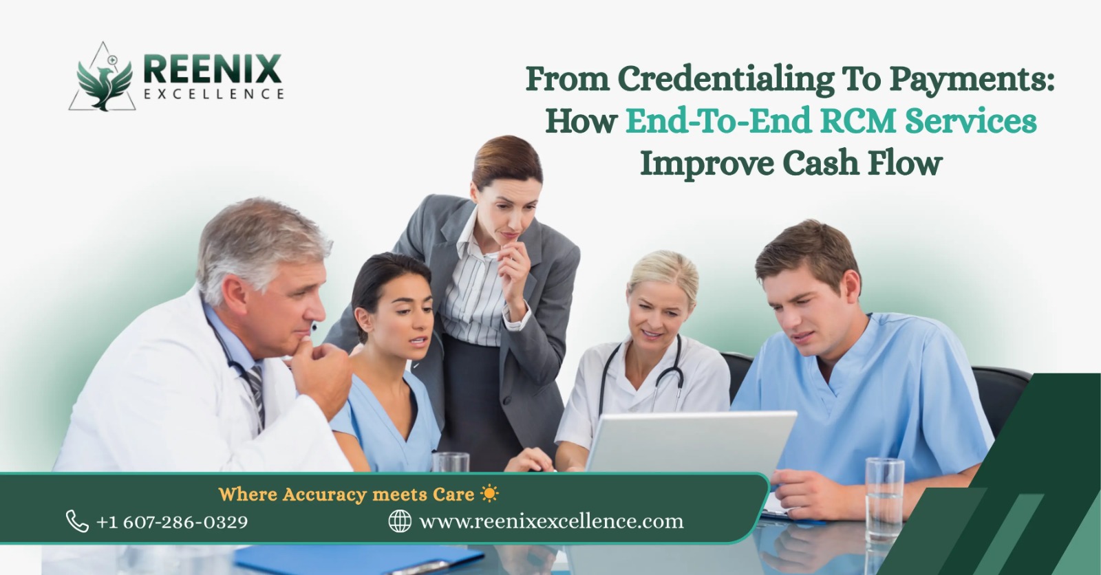 Improve Healthcare Cash Flow with End-to-End RCM Services